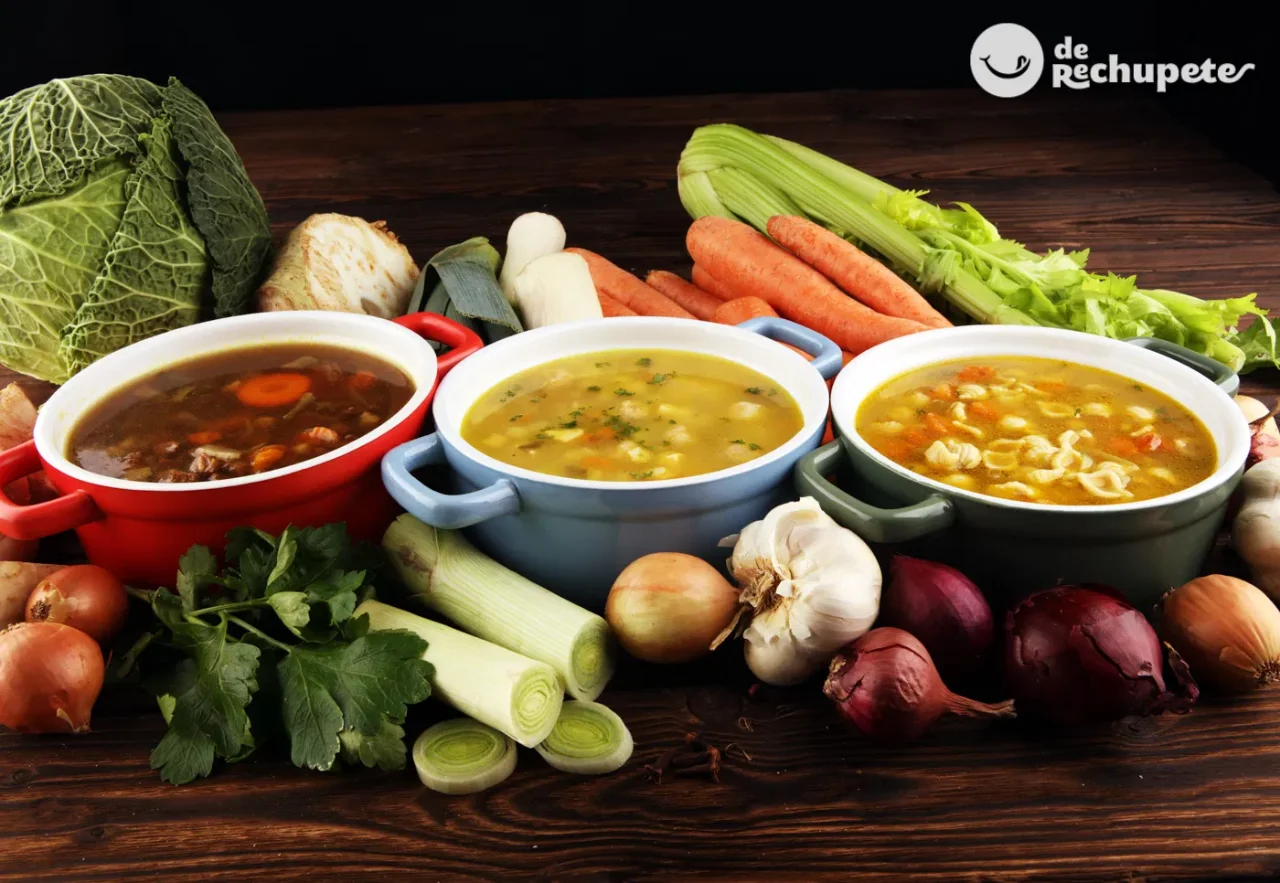 Recetas de Sopas y Caldos