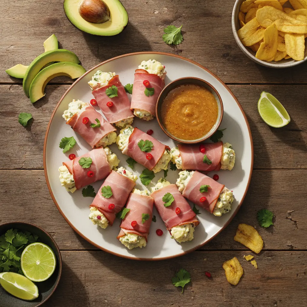 Cómo Hacer Rollitos de Jamón: Receta Cubana rollitos de jamón cubanos