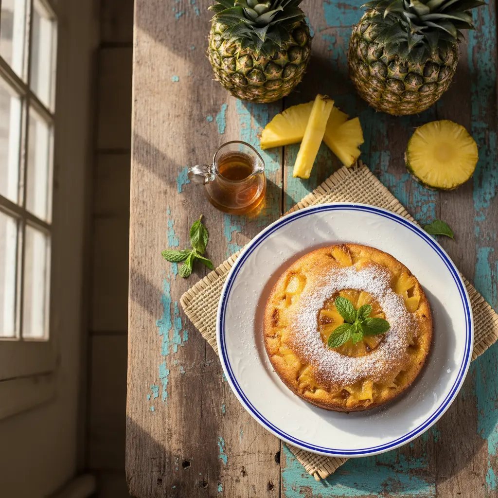 panetela de piña cubana