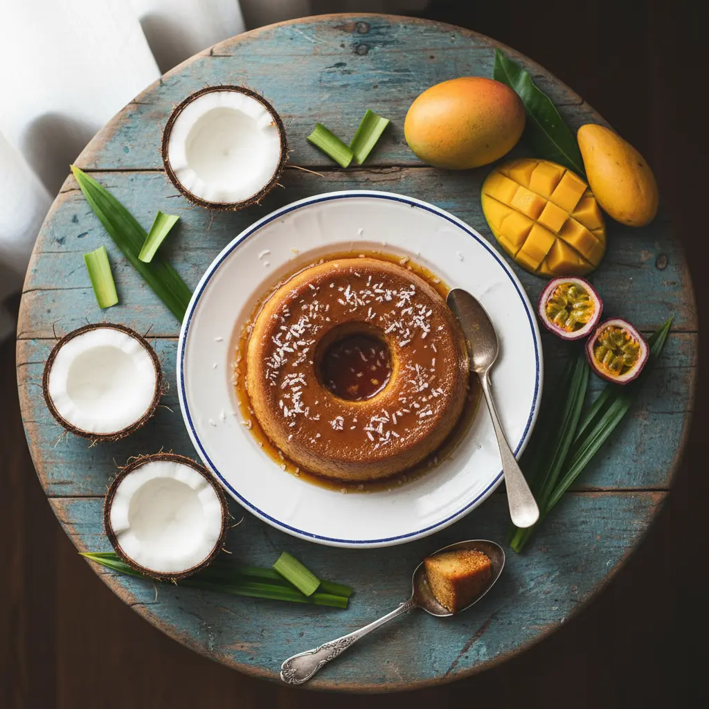 Cómo Hacer Flan de Coco: Receta Paso a Paso flan de coco