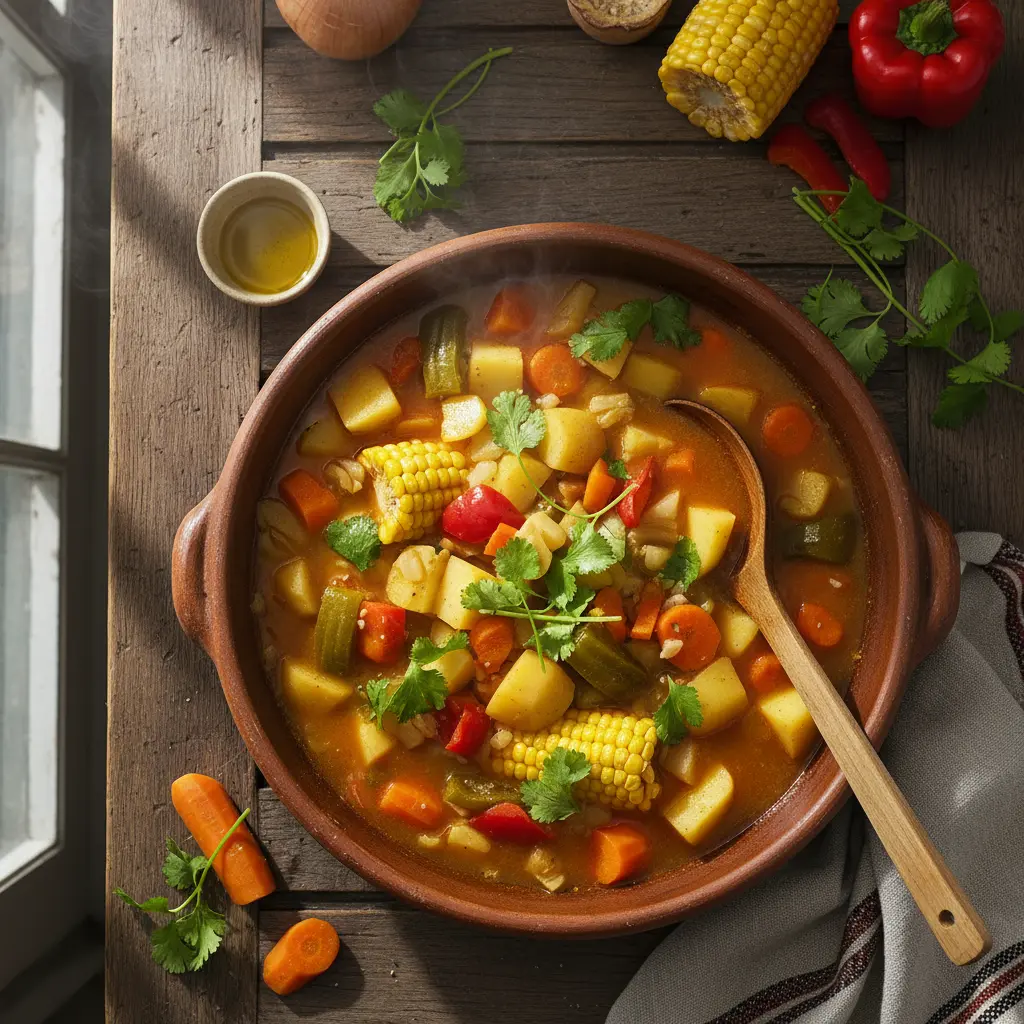 sopa de verduras