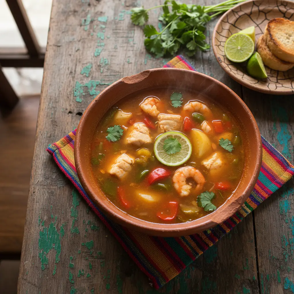 sopa de pescado