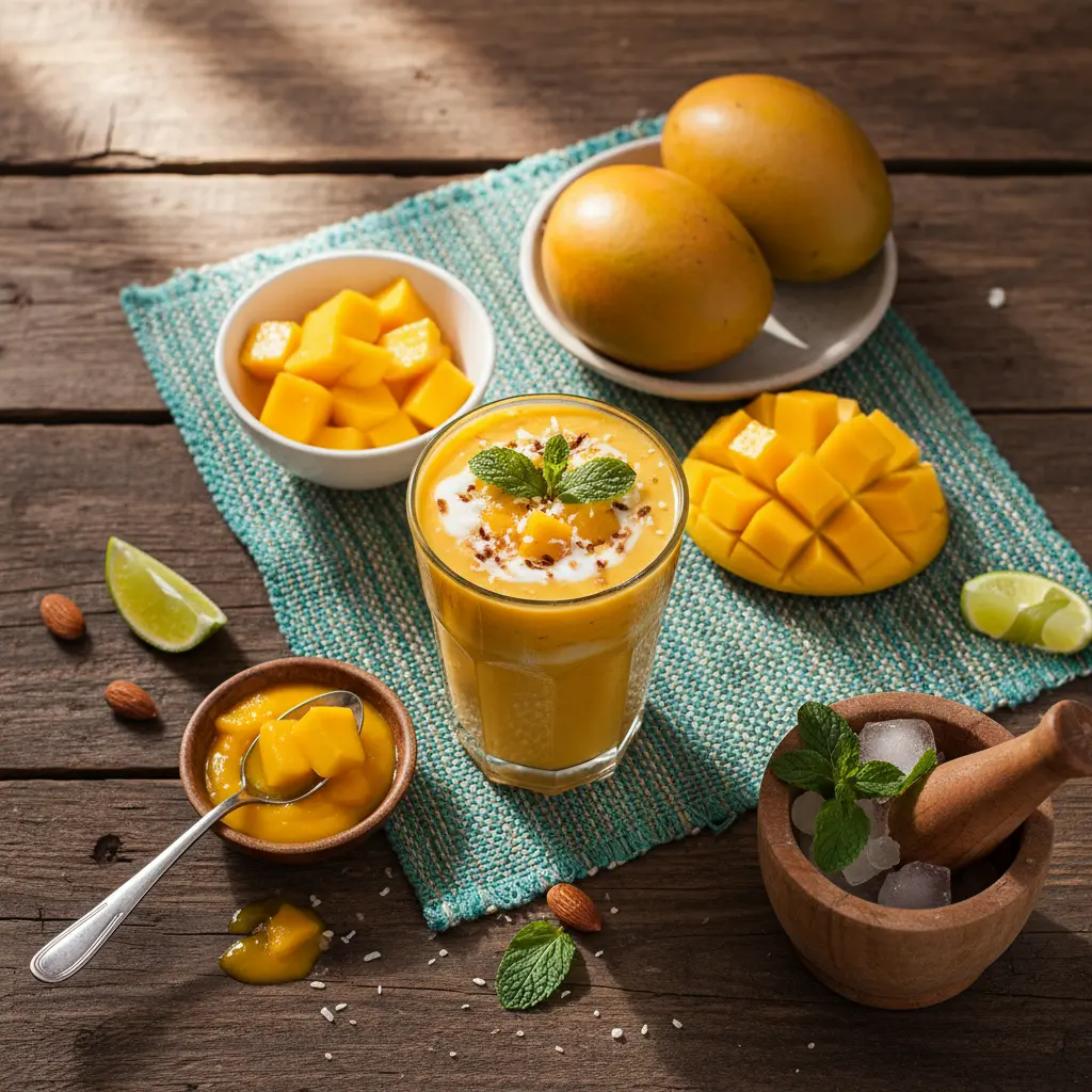 Cómo Hacer Batido de Mango: Receta Paso a Paso batido de mango
