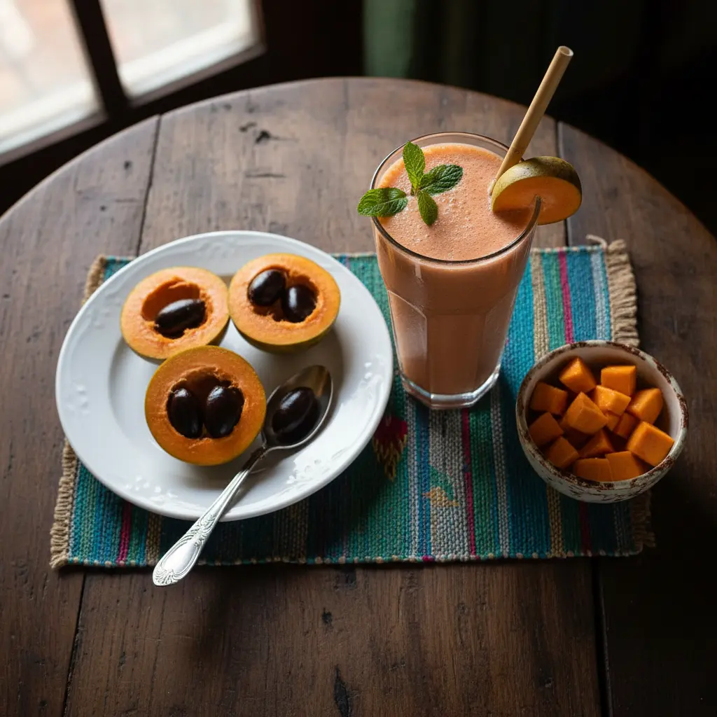 Cómo Hacer Batido Mamey: Receta Paso a Paso batido mamey