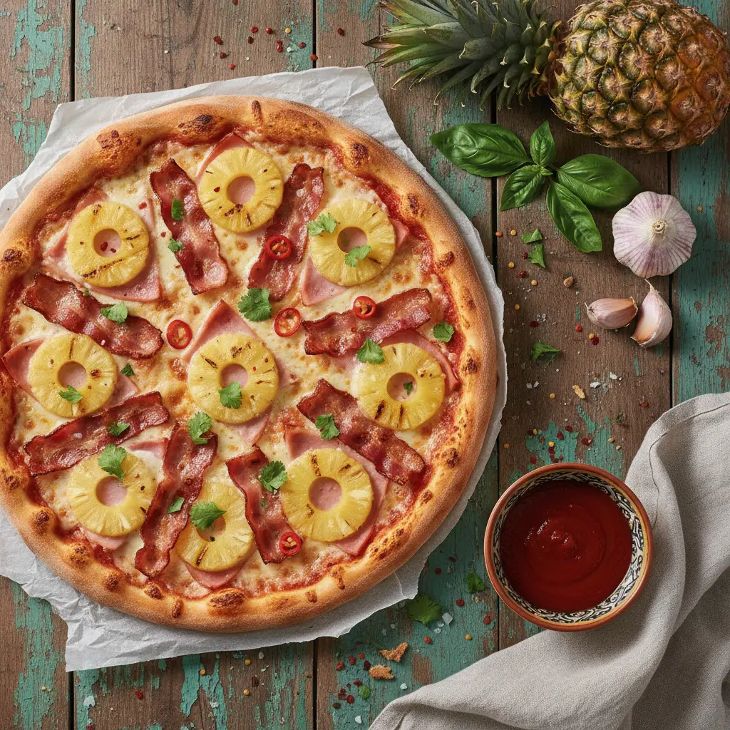pizza hawaiana