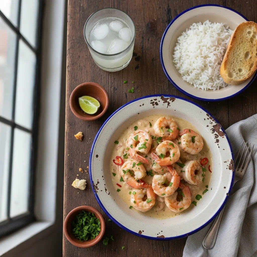 Cómo Hacer Camarones en Salsa Blanca: Receta Auténtica camarones en salsa blanca