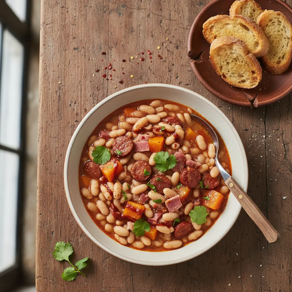 potaje de judías blancas
