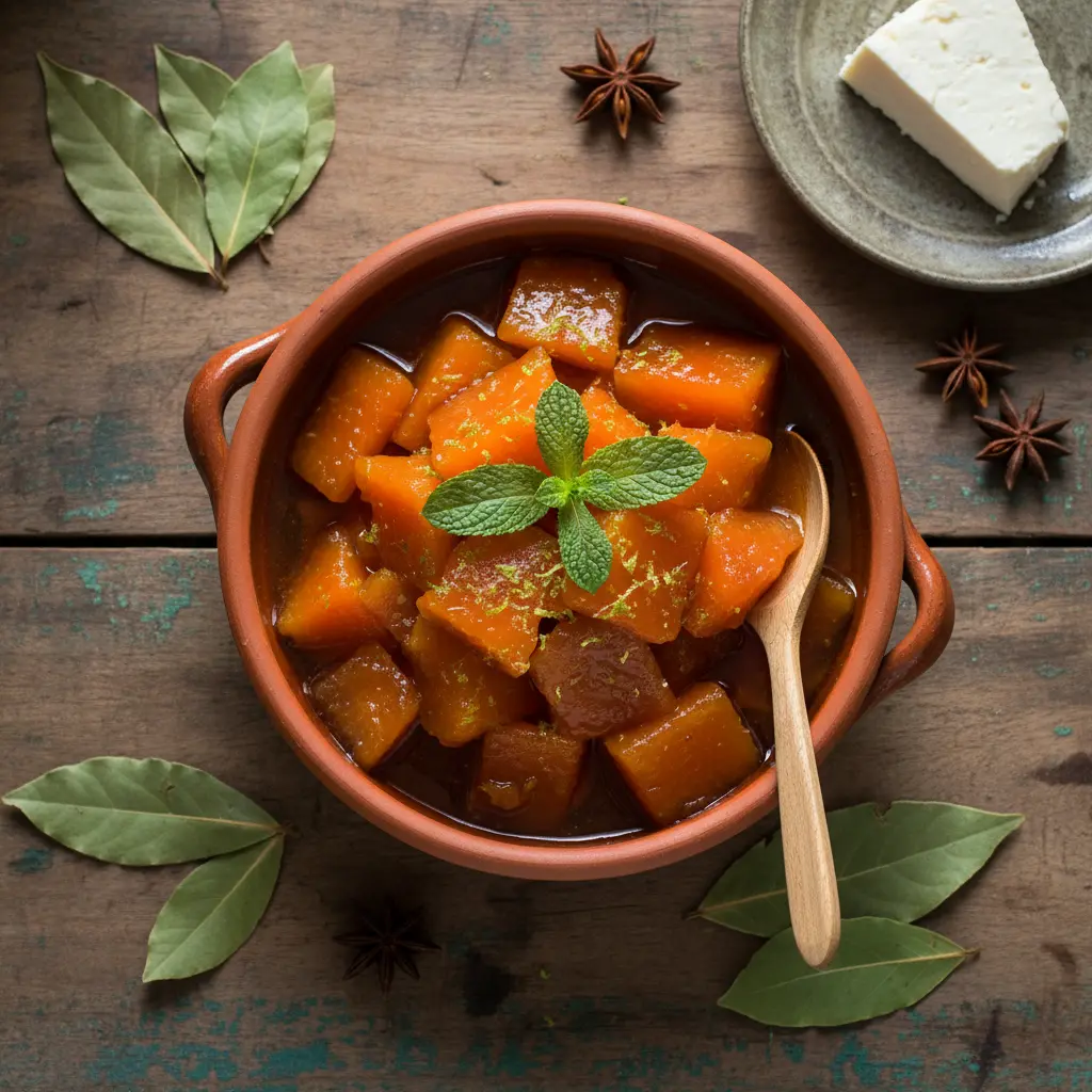 dulce de fruta bomba