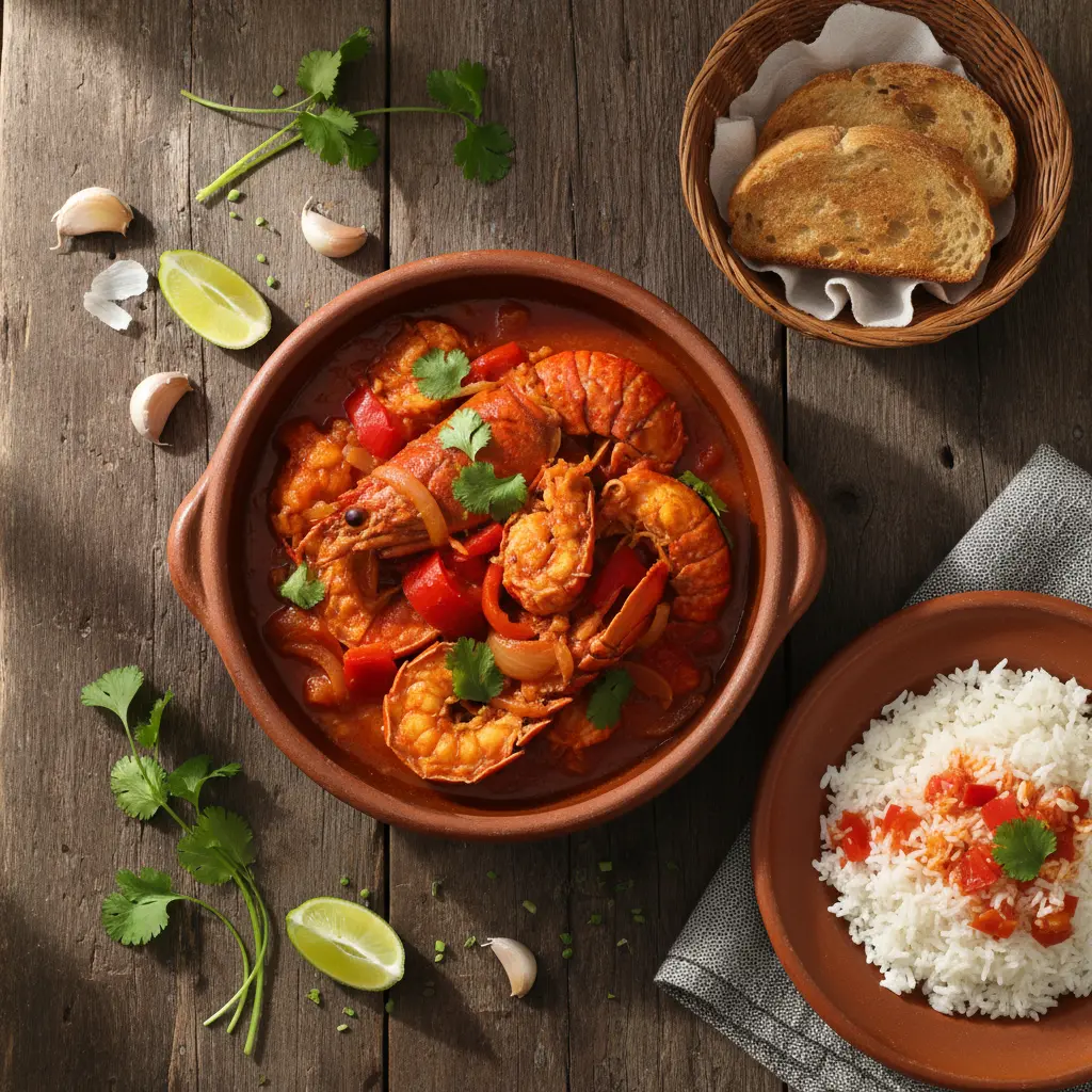 enchilado de langosta