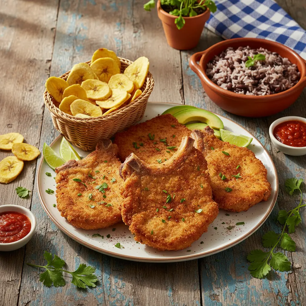 Cómo Hacer Chuletas de Cerdo Empanadas: Receta Fácil chuletas de cerdo empanadas