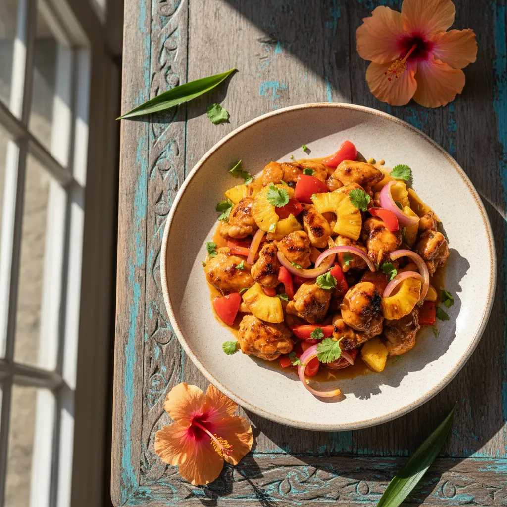 Cómo Hacer Pollo a la Hawaiana: Receta Sabrosa y Tropica pollo a la hawaiana