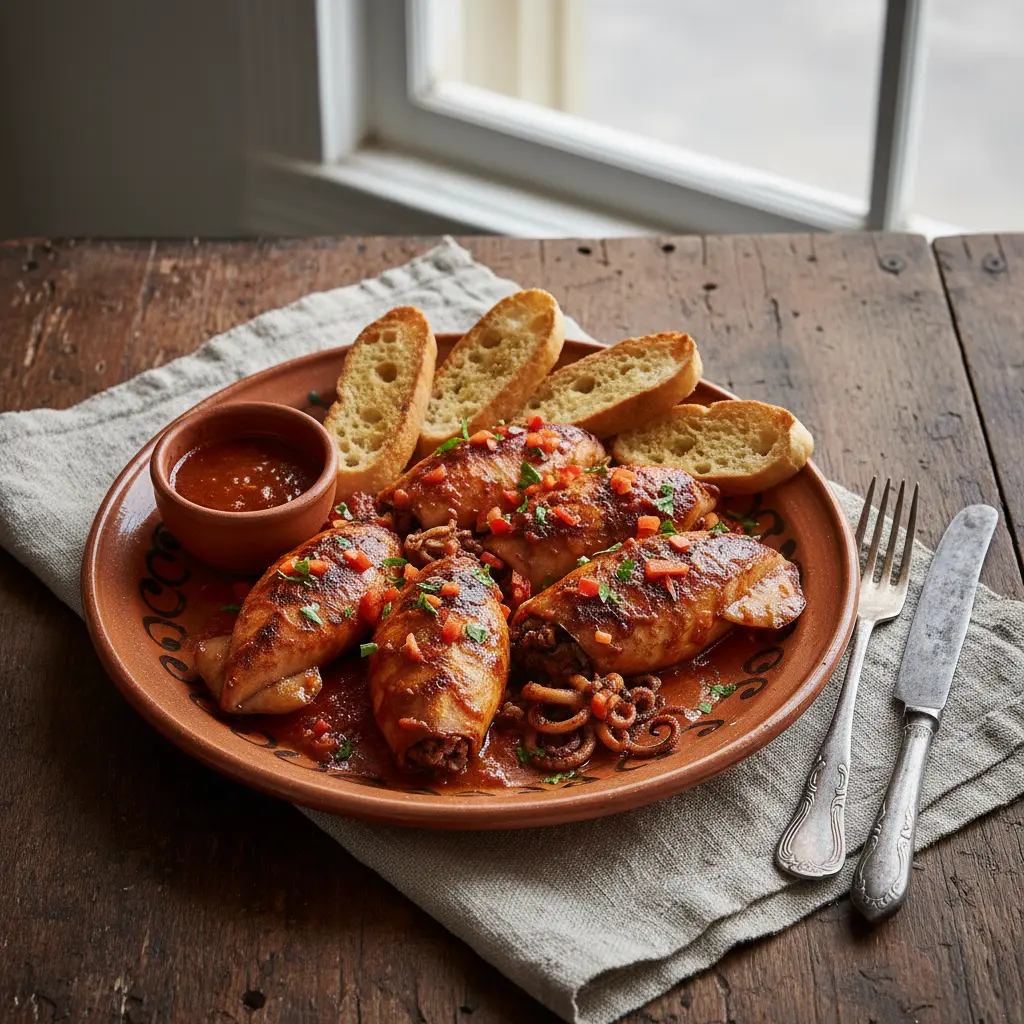 Cómo Hacer Calamares Rellenos de Calamar: Receta Auténtica Cómo Hacer Calamares Rellenos de Calamar: Receta Auténtica - Recetas de Calamar
