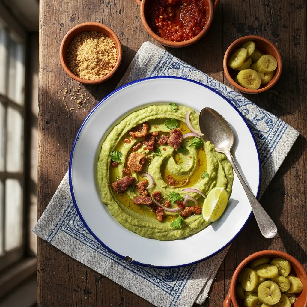 puré de chicharos cubano