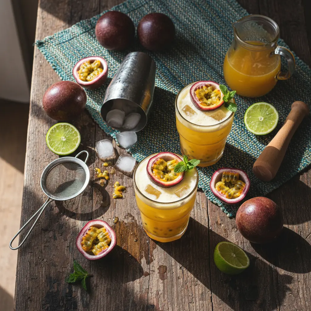 daiquiri de maracuyá cubano