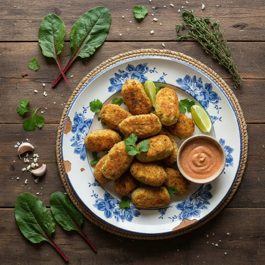 Cómo Hacer Croquetas de Acelga: Receta Sencilla - Receta cubana auténtica