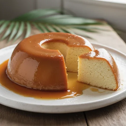 Cómo Hacer Pudín de Coco y Queso: Receta Fácil pudín de coco y queso