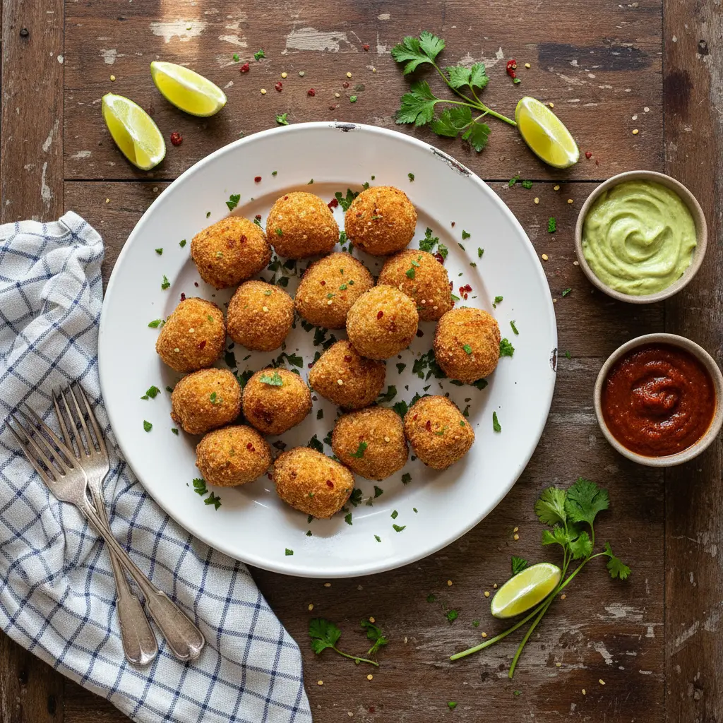 croquetas de arroz