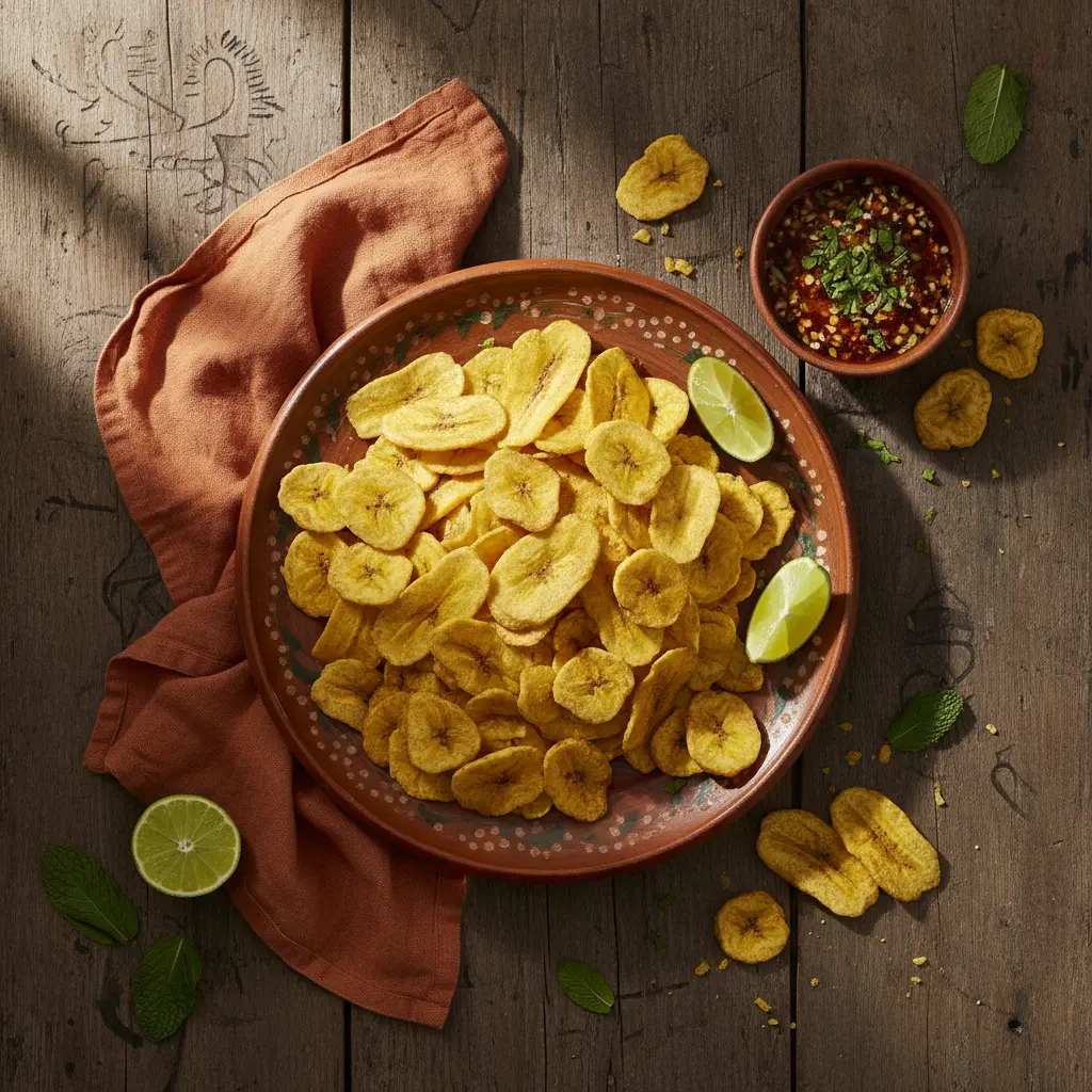 mariquitas de plátanos