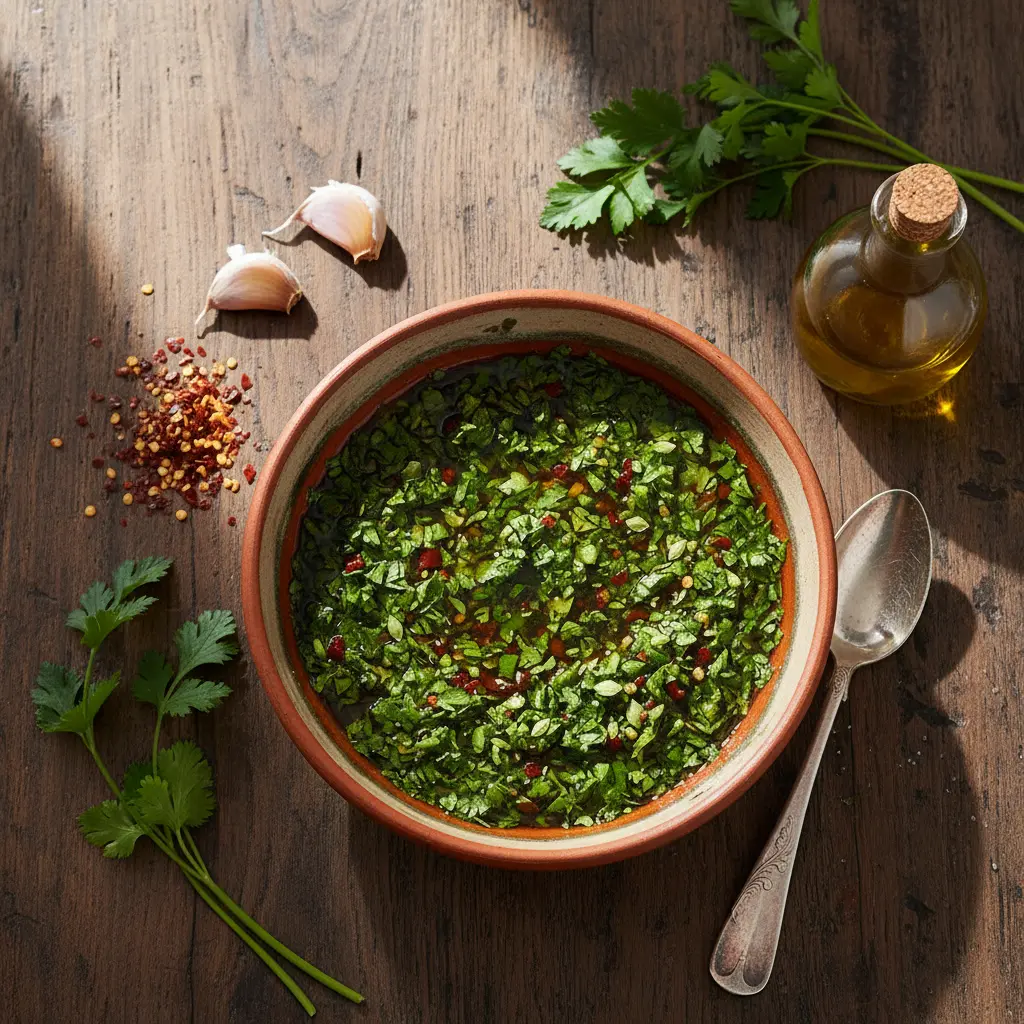 Cómo Hacer Salsa Chimichurri: Receta Cubana salsa chimichurri cubana